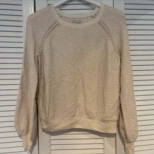 American Eagle Cream Sweater